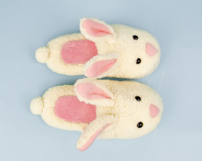 rabbit slippers for adults