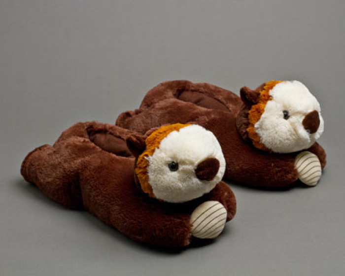 Otter Slippers | Sea Otter Slippers 