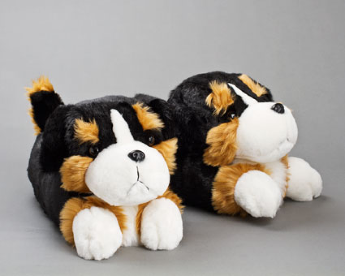 childrens dog slippers