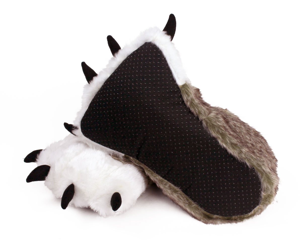 Brown Wolf Paw Slippers | Wolf Claw Slippers