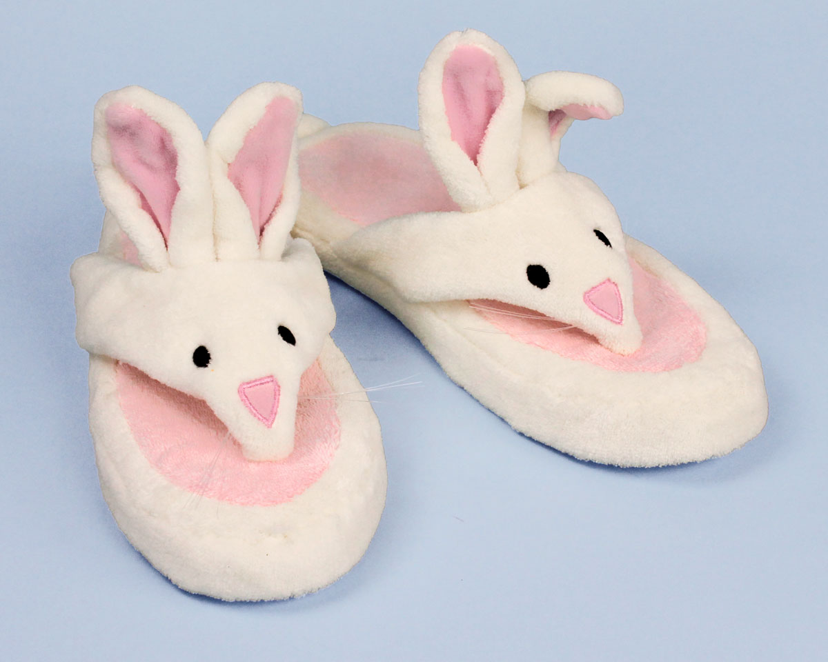 new look rabbit slippers