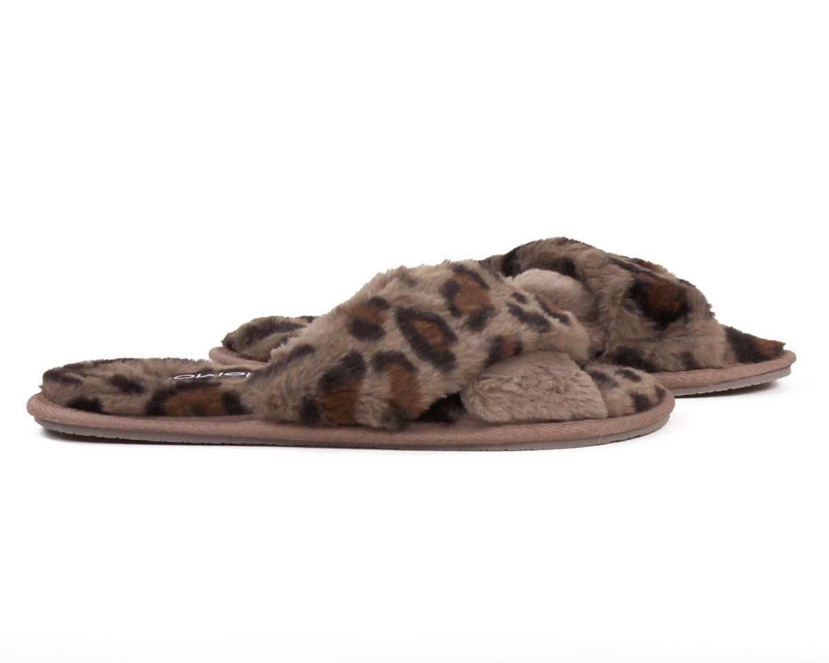 Cheetah Slippers | Slip On Leopard Print Slippers