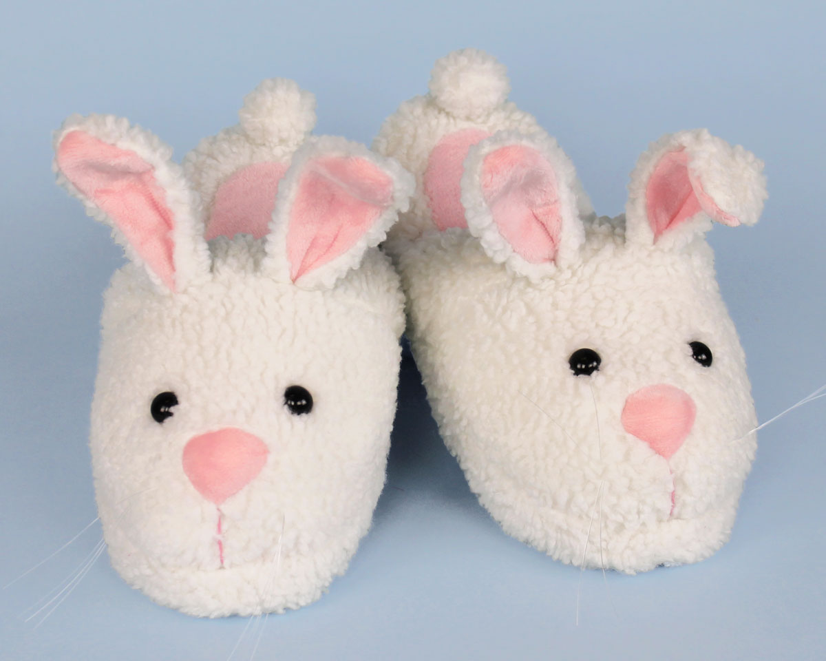 Classic | Fuzzy Bunny Slippers | Bunny