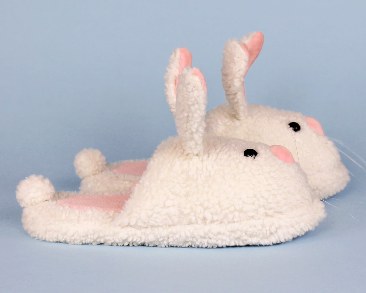 Classic Slippers™ | Fuzzy Bunny Slippers | Adult Bunny Slippers