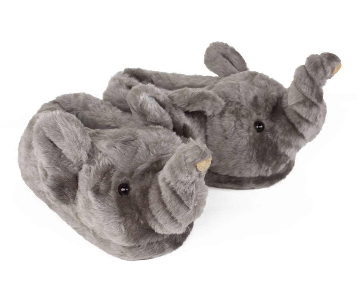 Comfy Feet Elephant Animal Feet Slippers