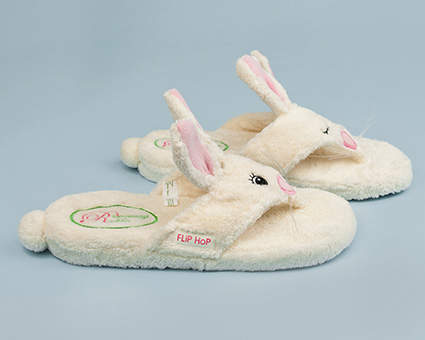 bunny sandal spa hop flip sandals