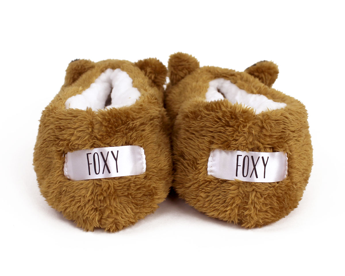 Foxy Feet Sock Slippers Fox Footsies
