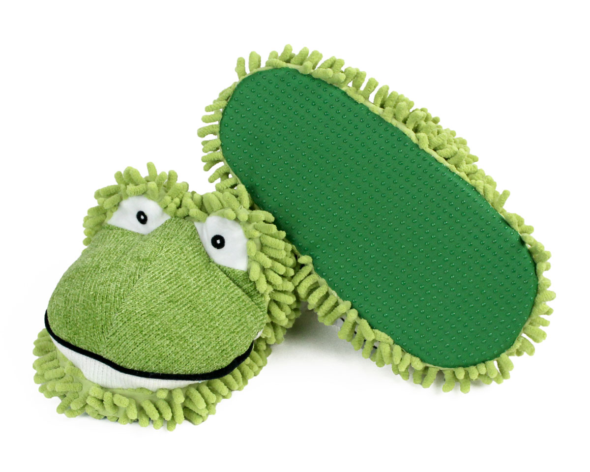 frog house slippers