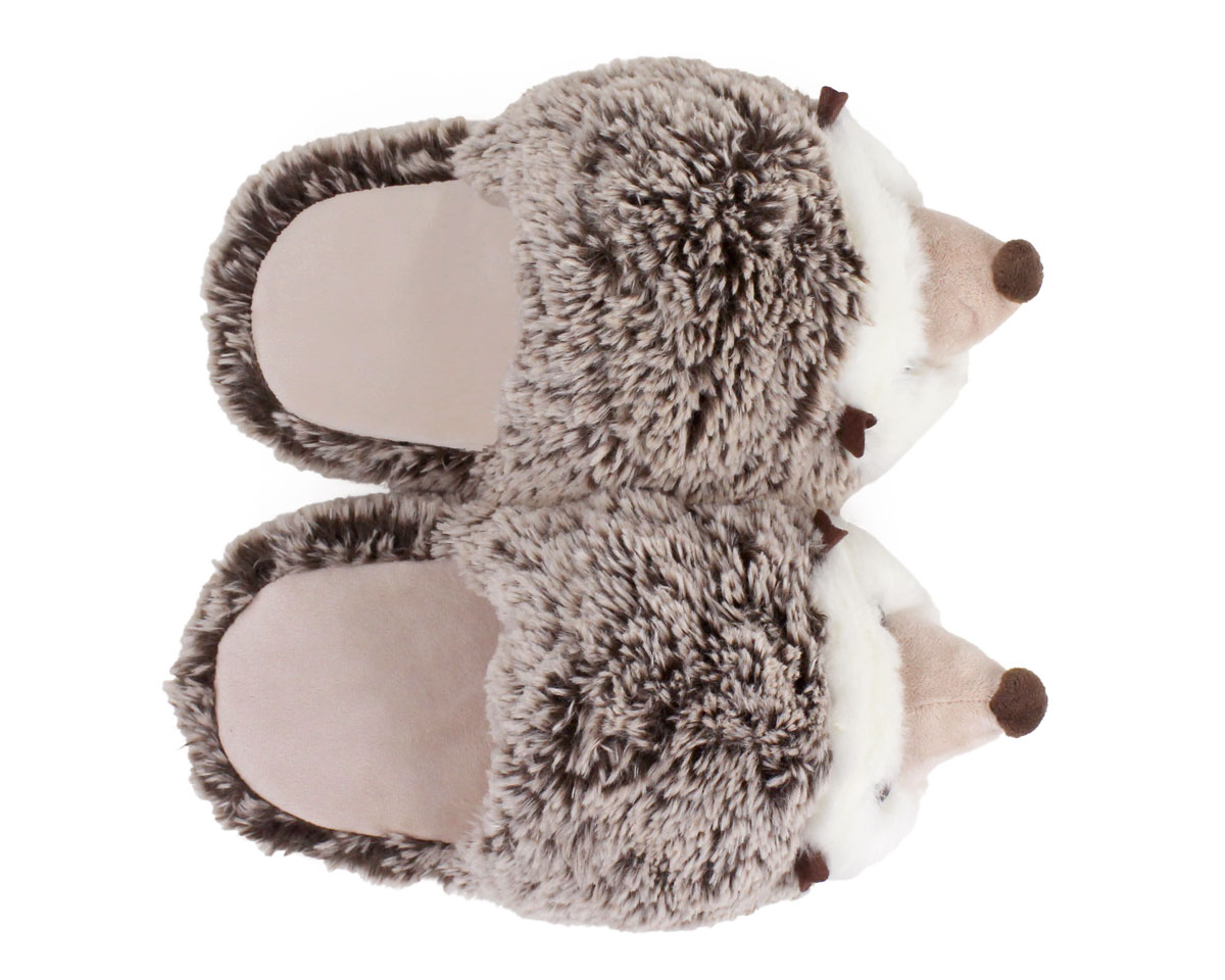 Hedgehog Slippers Fuzzy Hedgedog Slippers