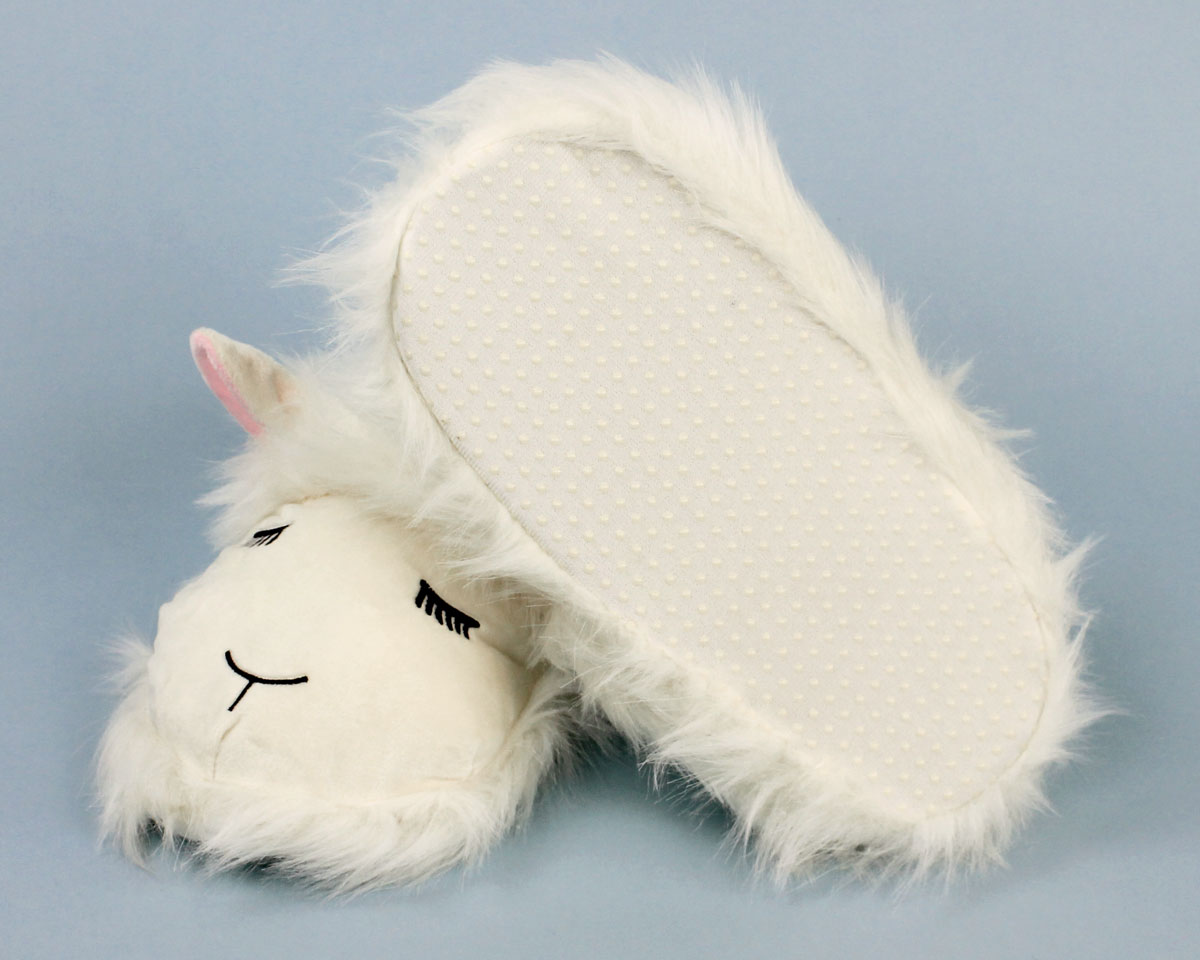 Fluffy online sheep slippers