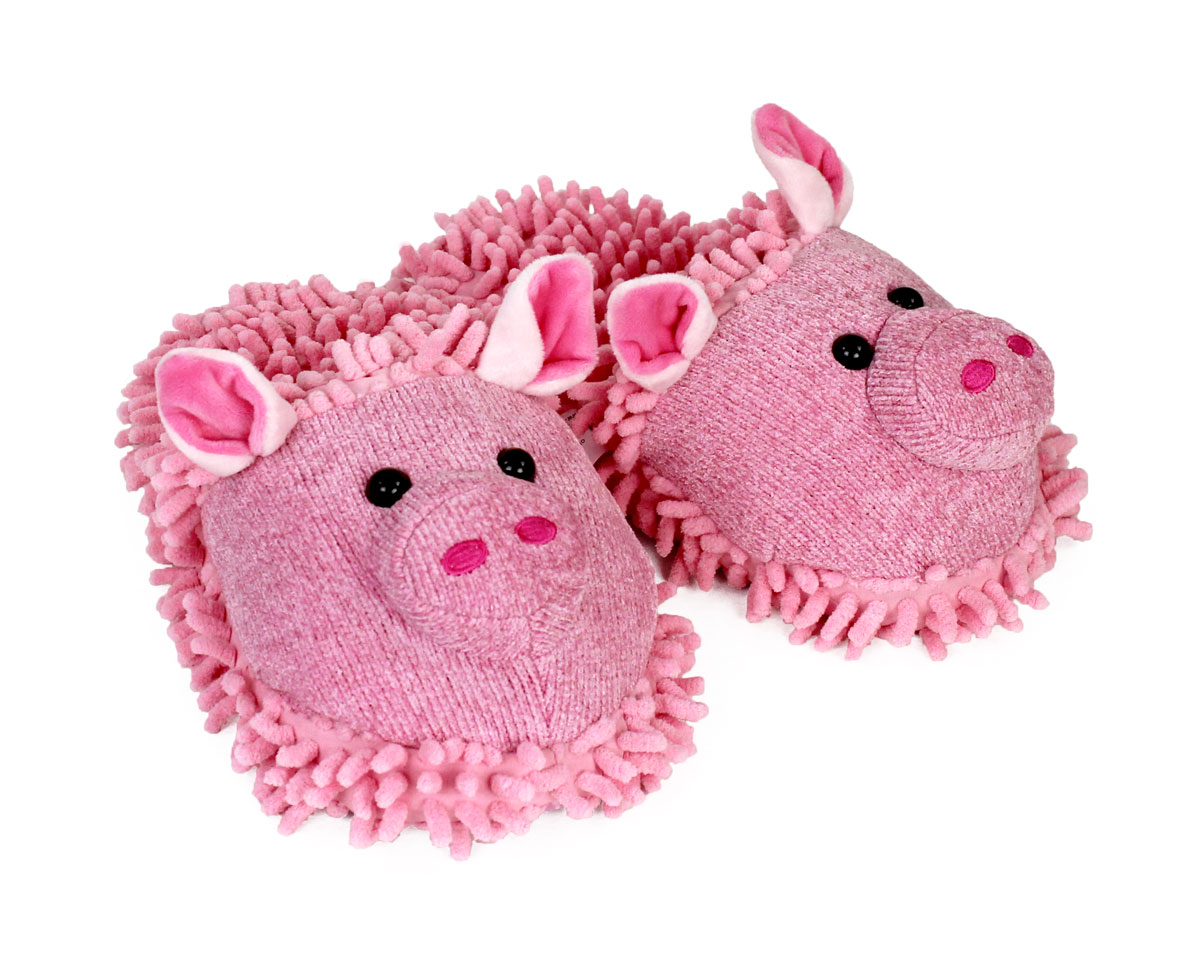 trendy fuzzy slippers