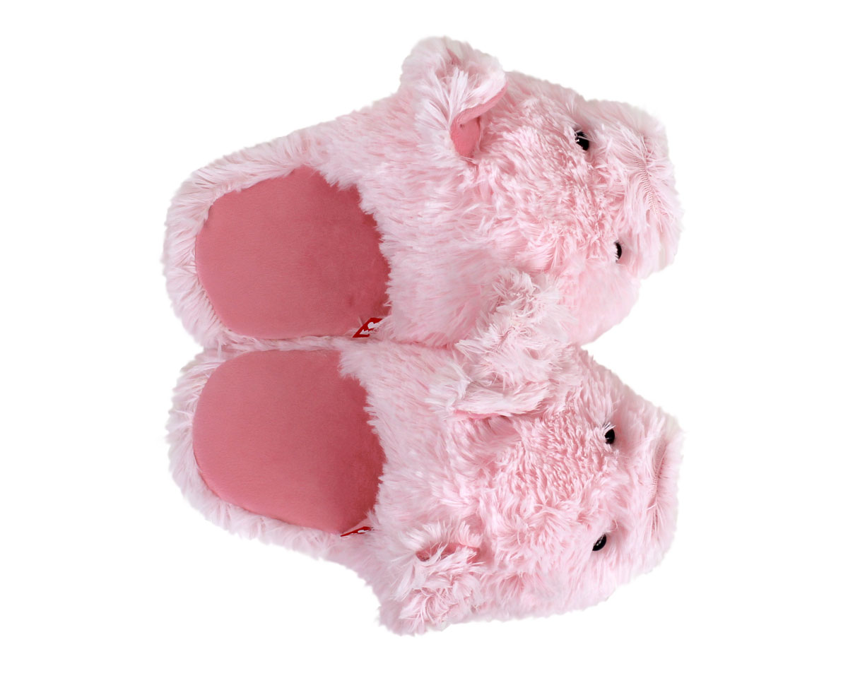 fuzzy pig slippers