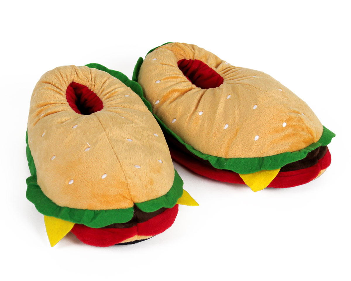 Hamburger Slippers | Cheeseburger Slippers