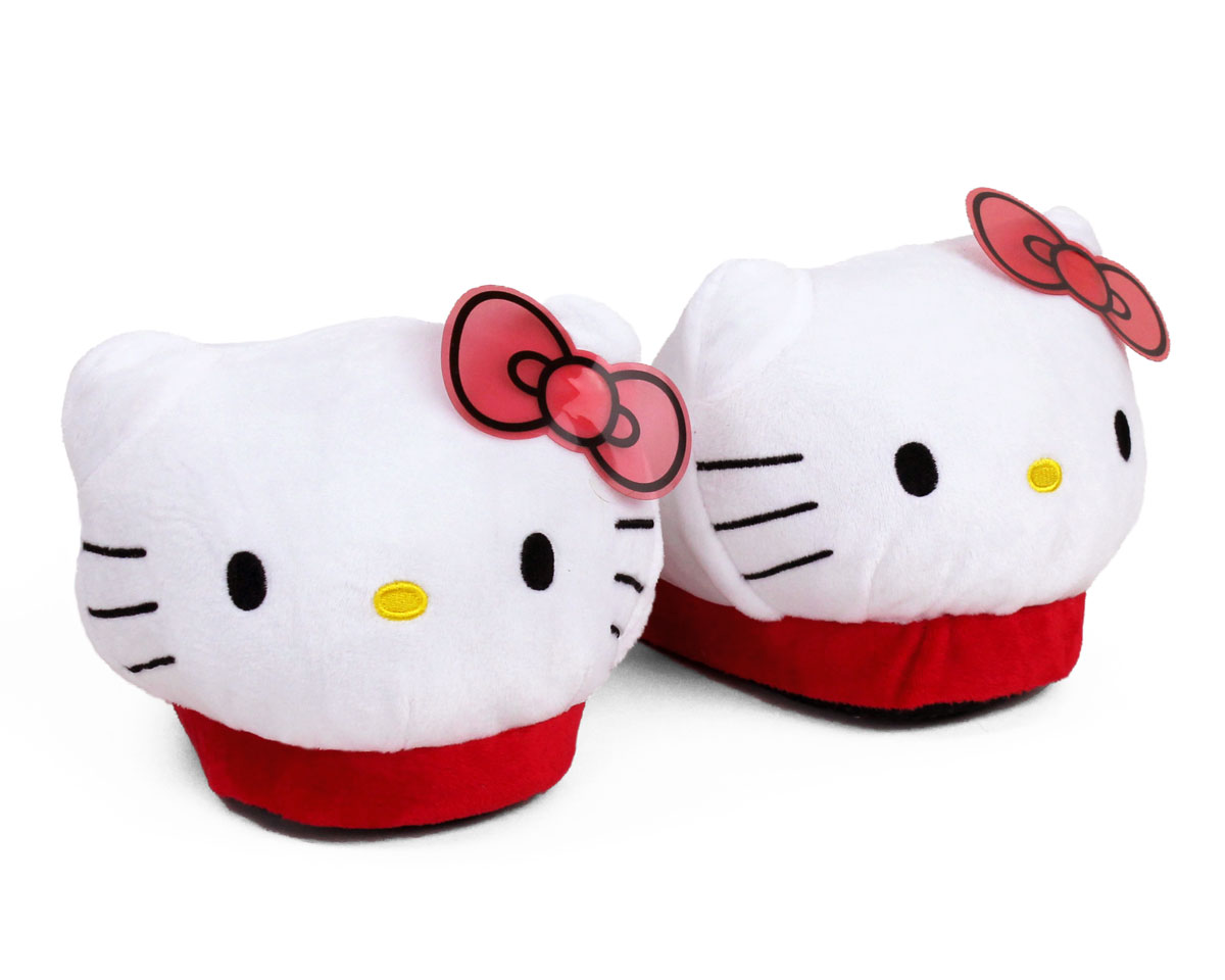 Hello Kitty Plush House Slippers