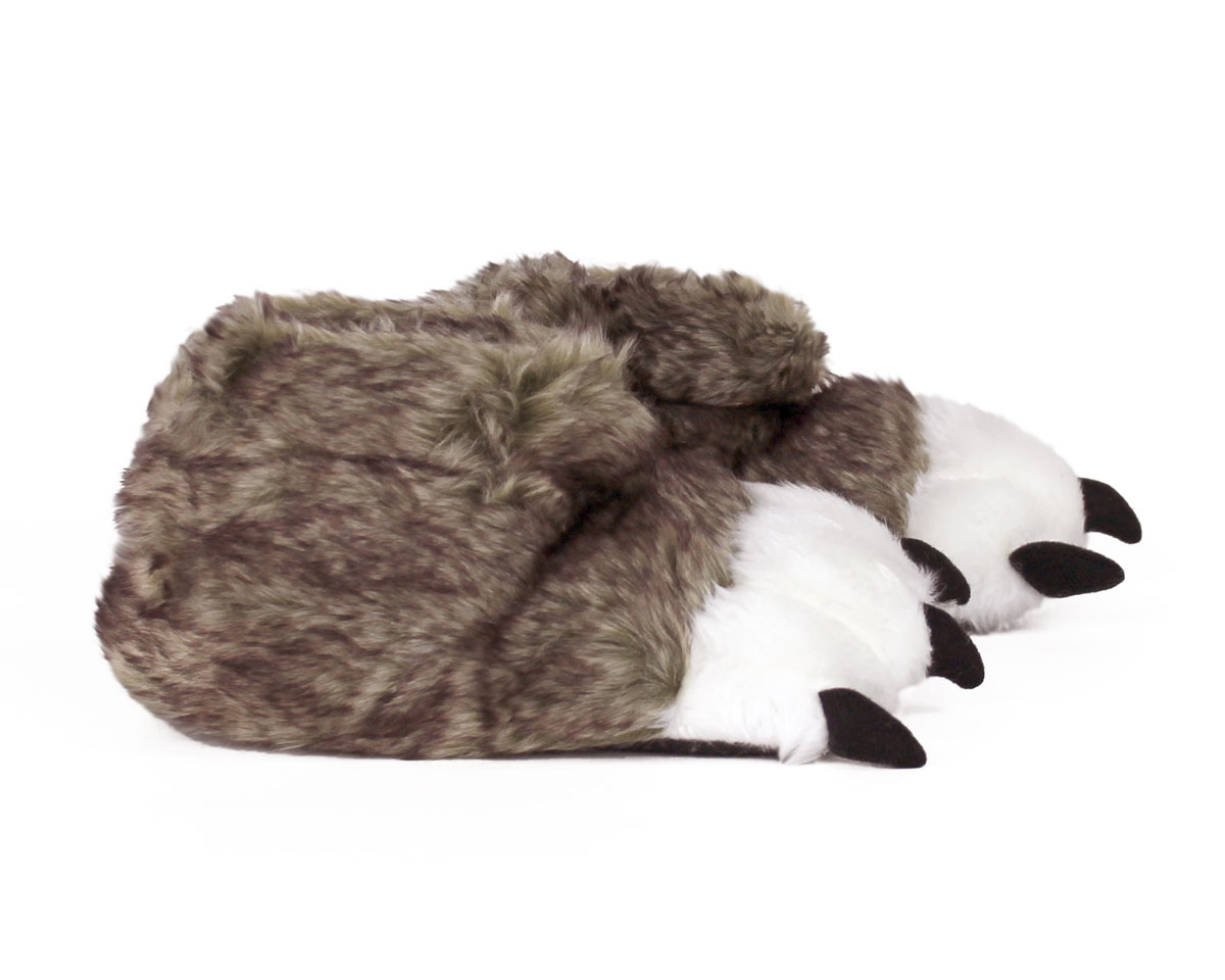 Kids wolf sales slippers