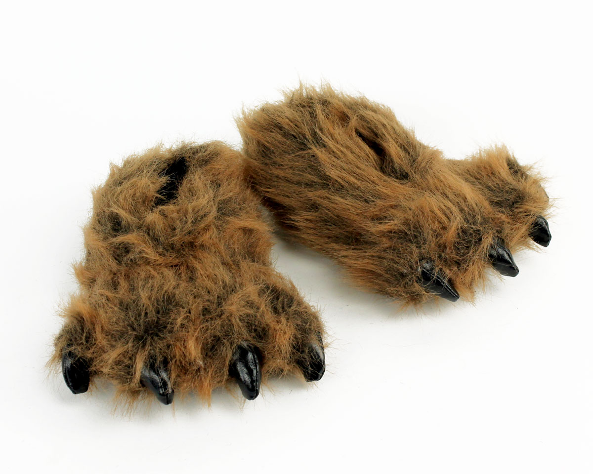 animal feet slippers