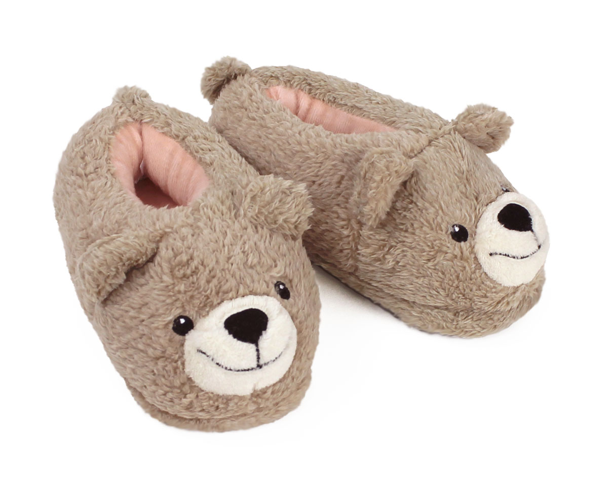 teddy bear slippers for toddlers