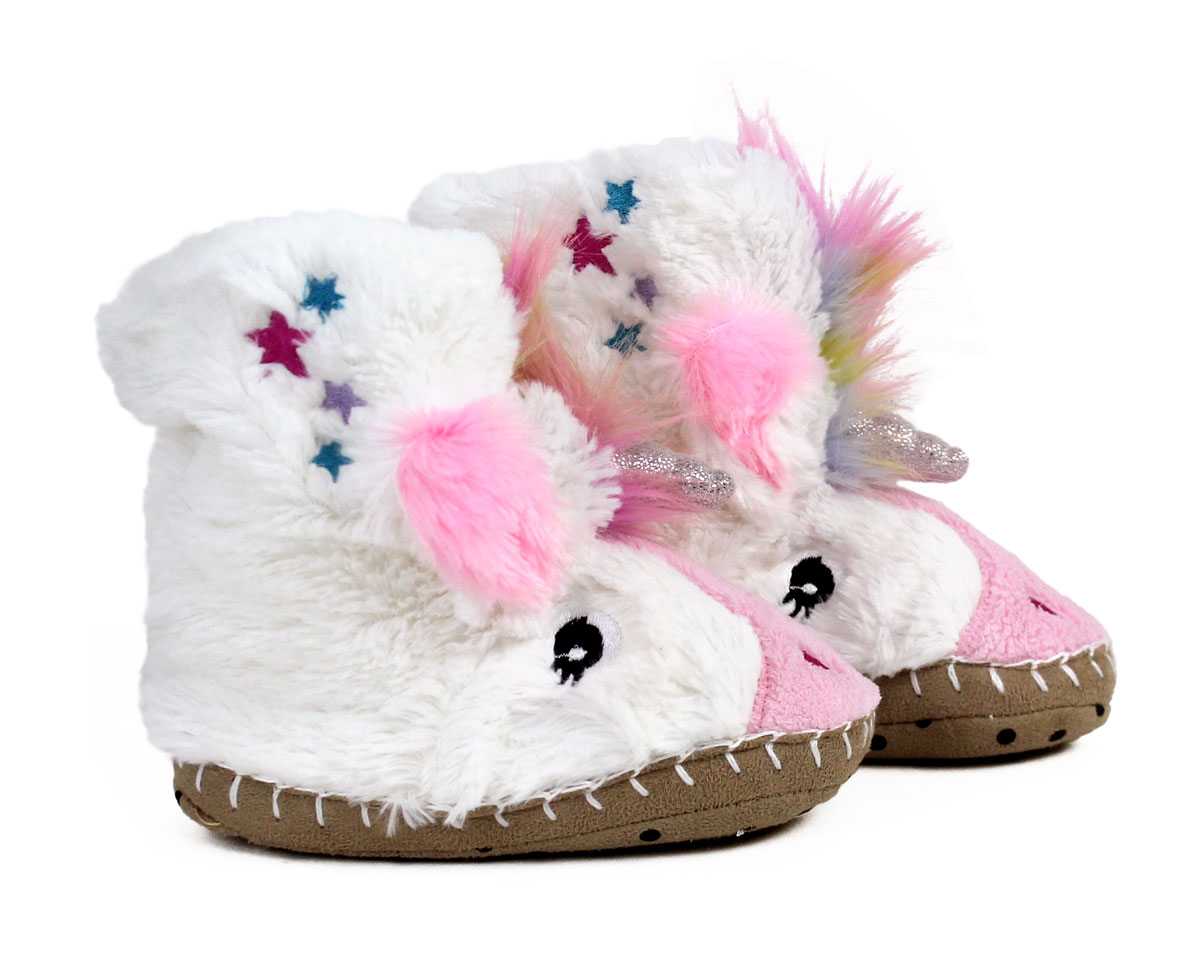 Kids Unicorn Slouch Slippers | Unicorn Slippers