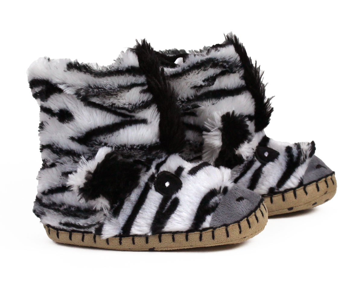 Kids Slippers | Zebra Slippers