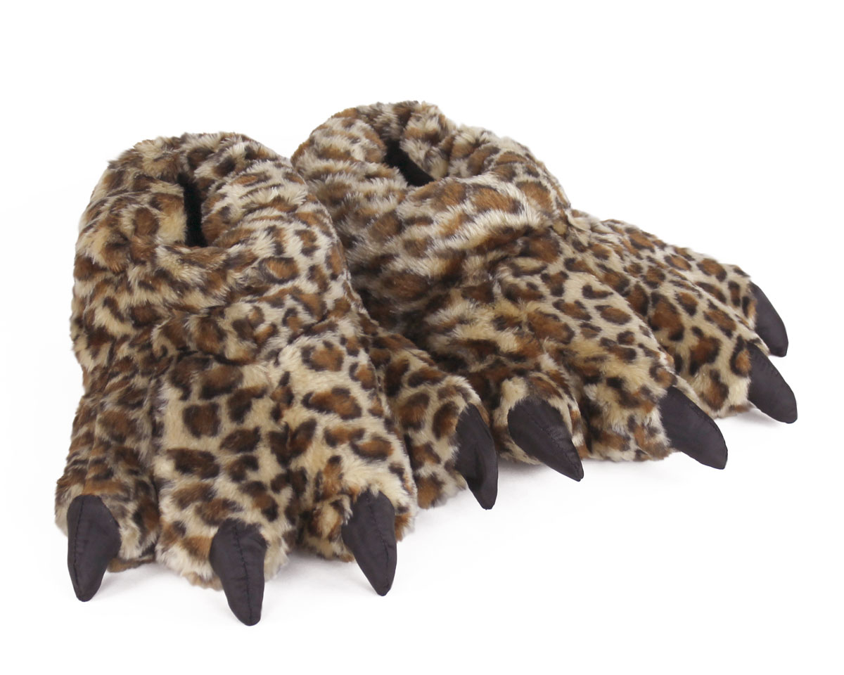 Leopard Slippers Cheetah House Shoes