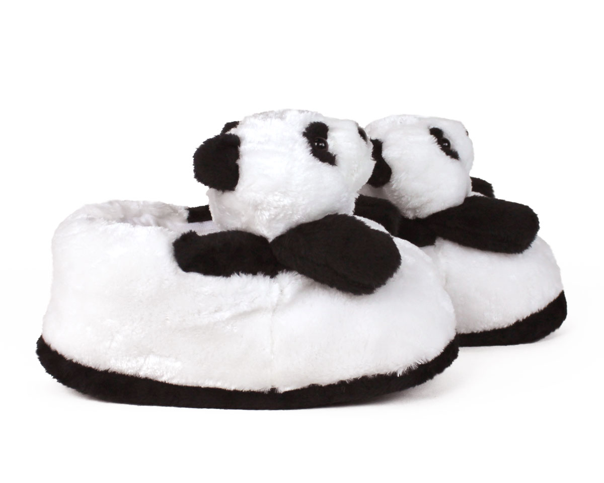 72mm New Details about   Panda Bear Slippers with Elastic Back to fit 18" Dolls 