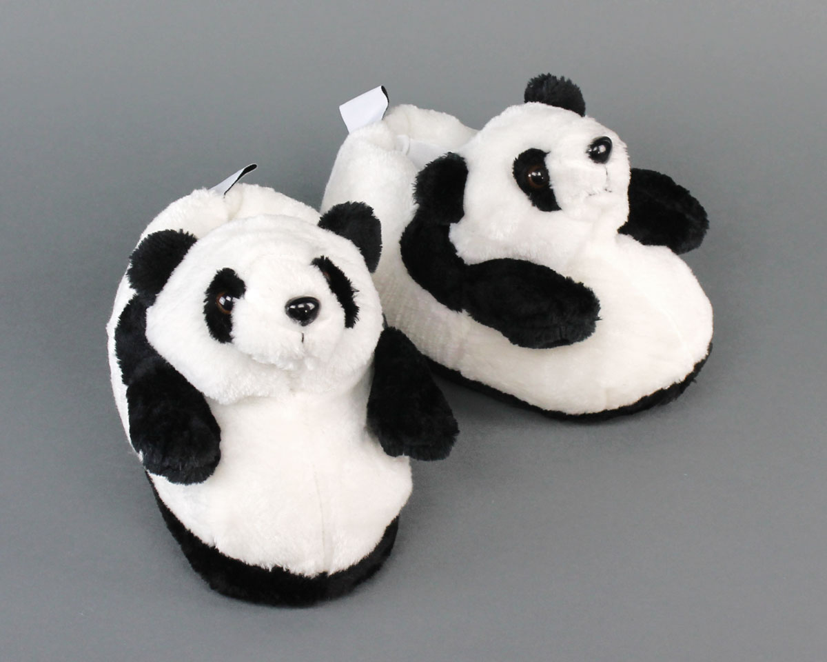 girls panda slippers