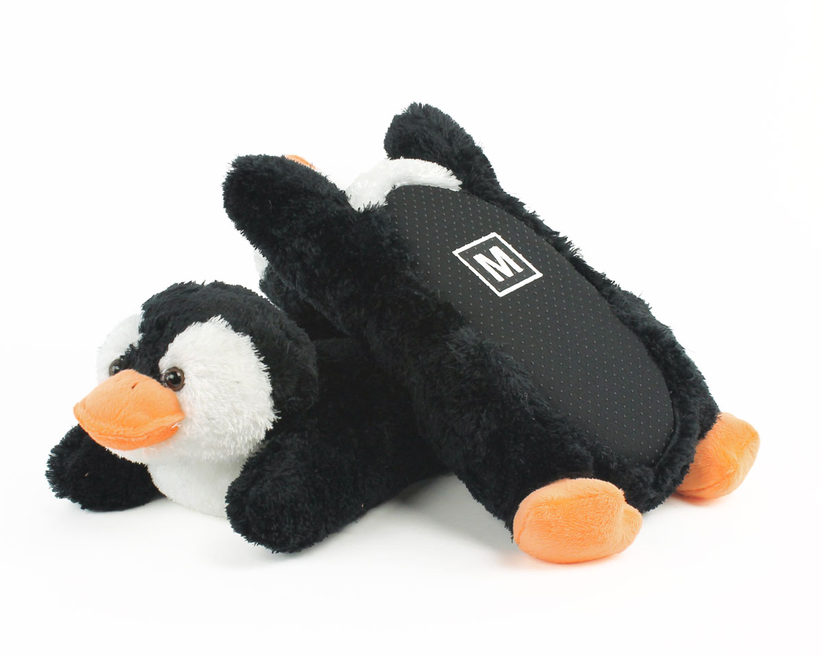 mens penguin slippers