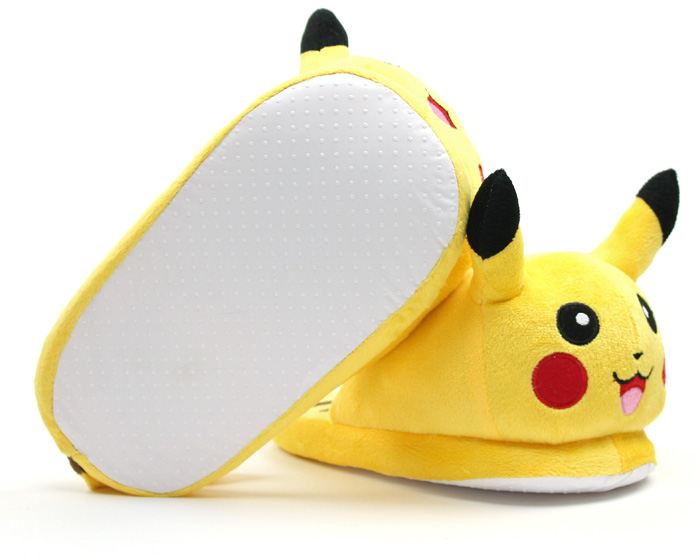 kids pikachu slippers