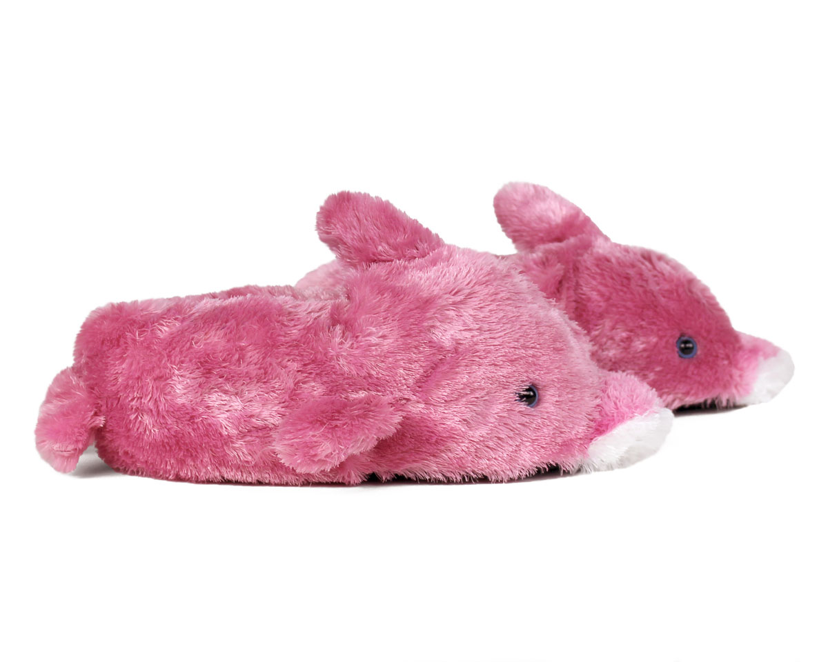 Pink on sale dolphin slippers