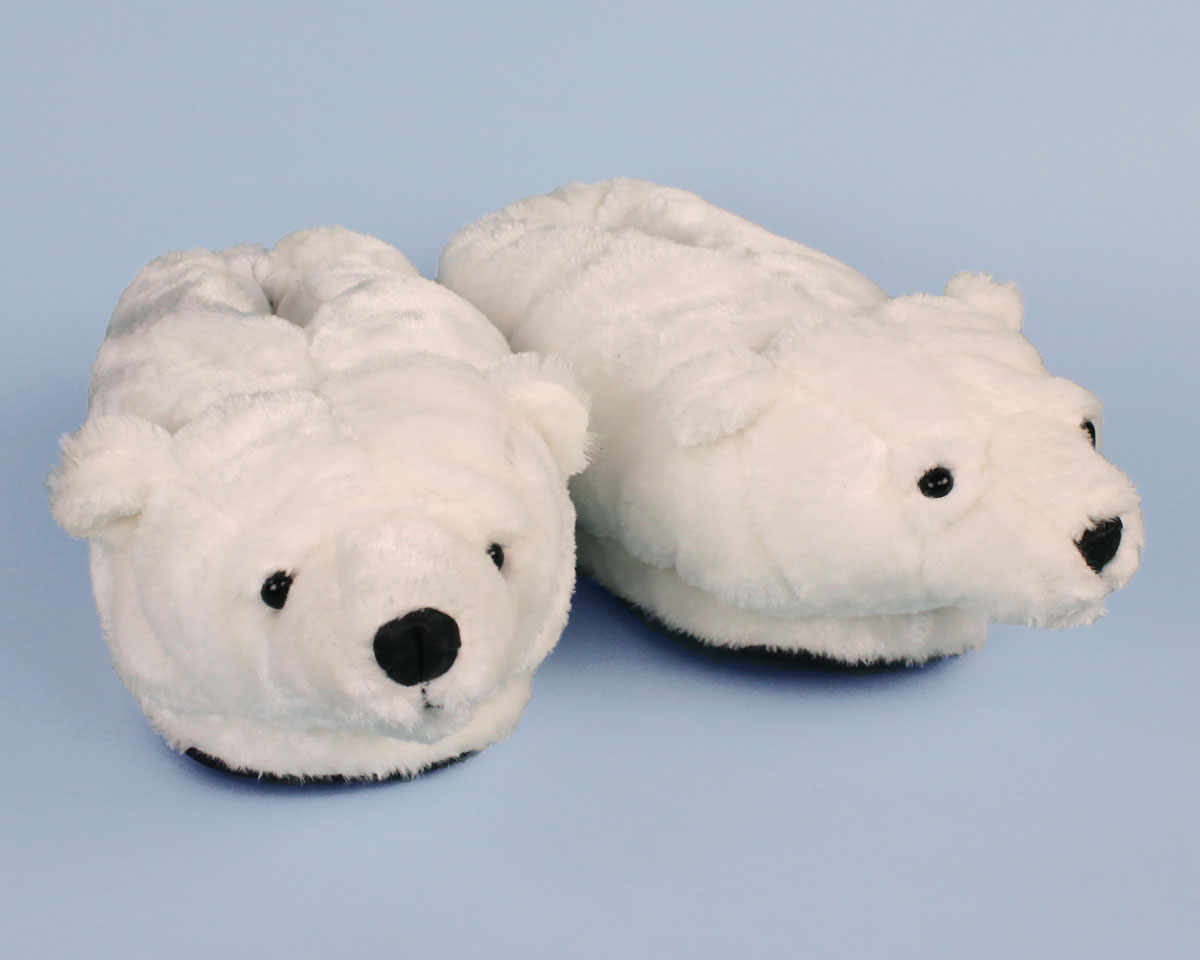polar bear slippers