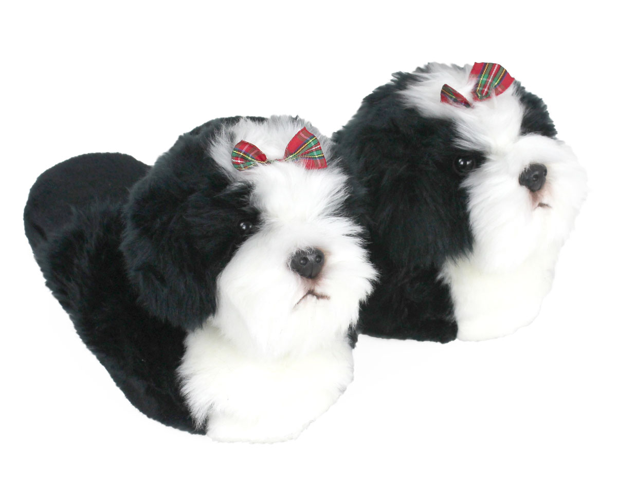novelty dog slippers