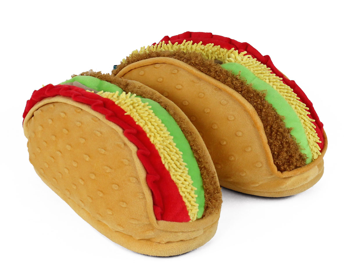 Taco Slippers | PranksterGifts.com