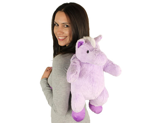 unicorn teddy backpack