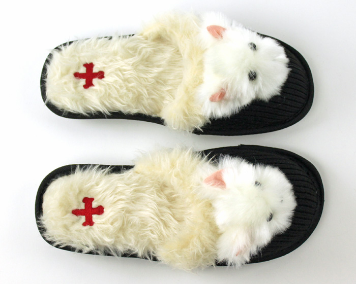 westie slippers