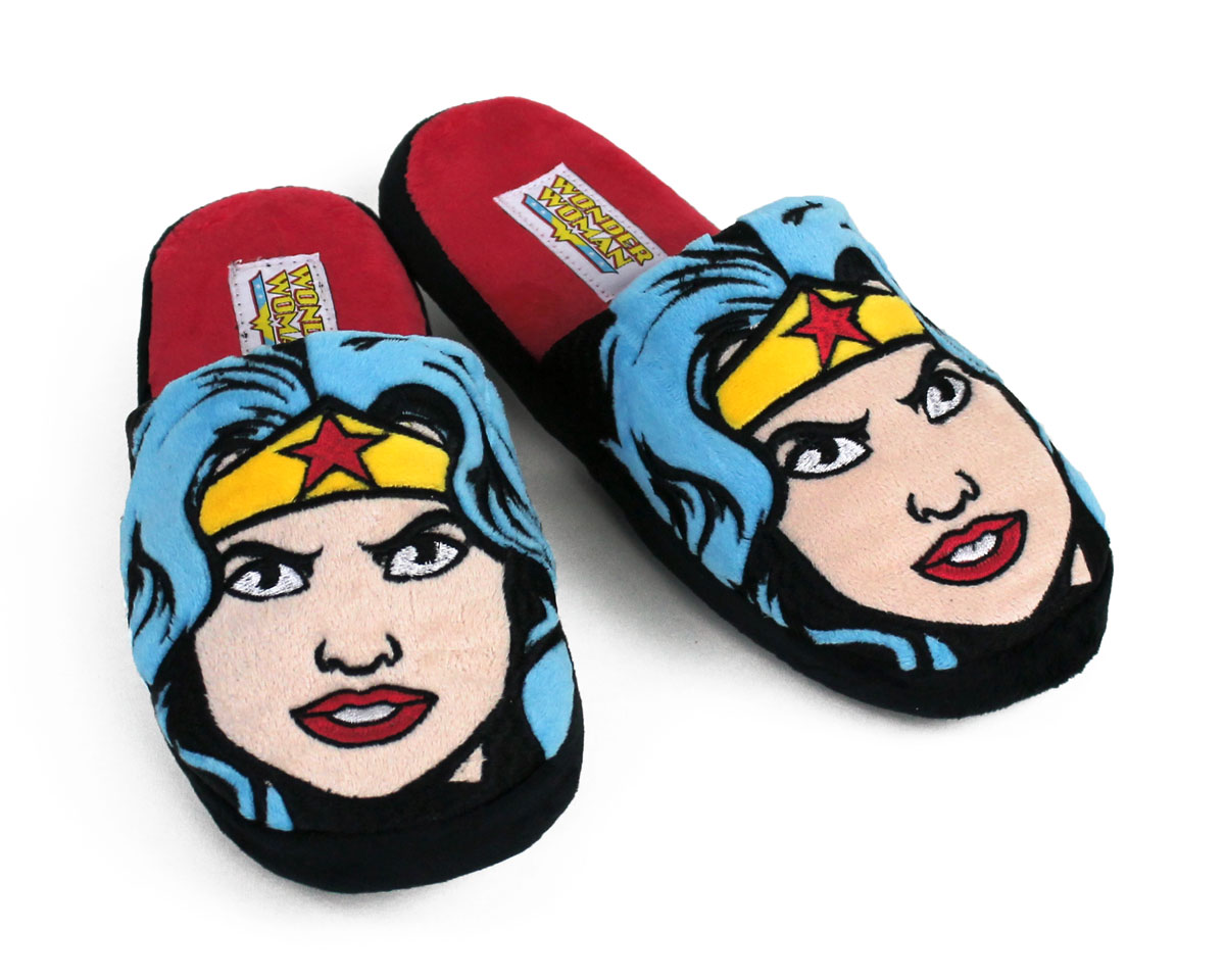 dc comics slippers
