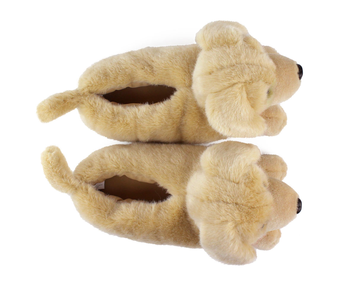 for Men & Women Yellow Labrador Slippers Dog Slippers
