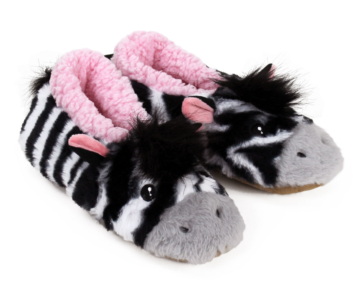 Zebra slippers shop