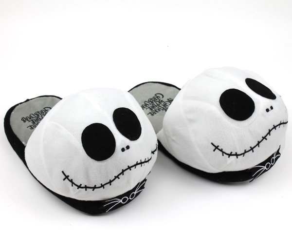 Plush Jack Skellington Slippers