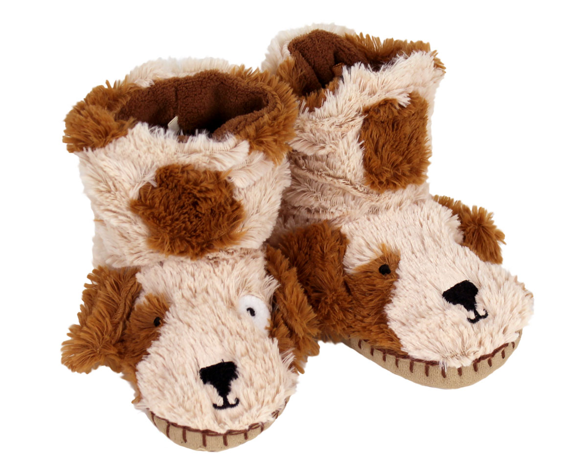 Kids Dog Slouch Slippers