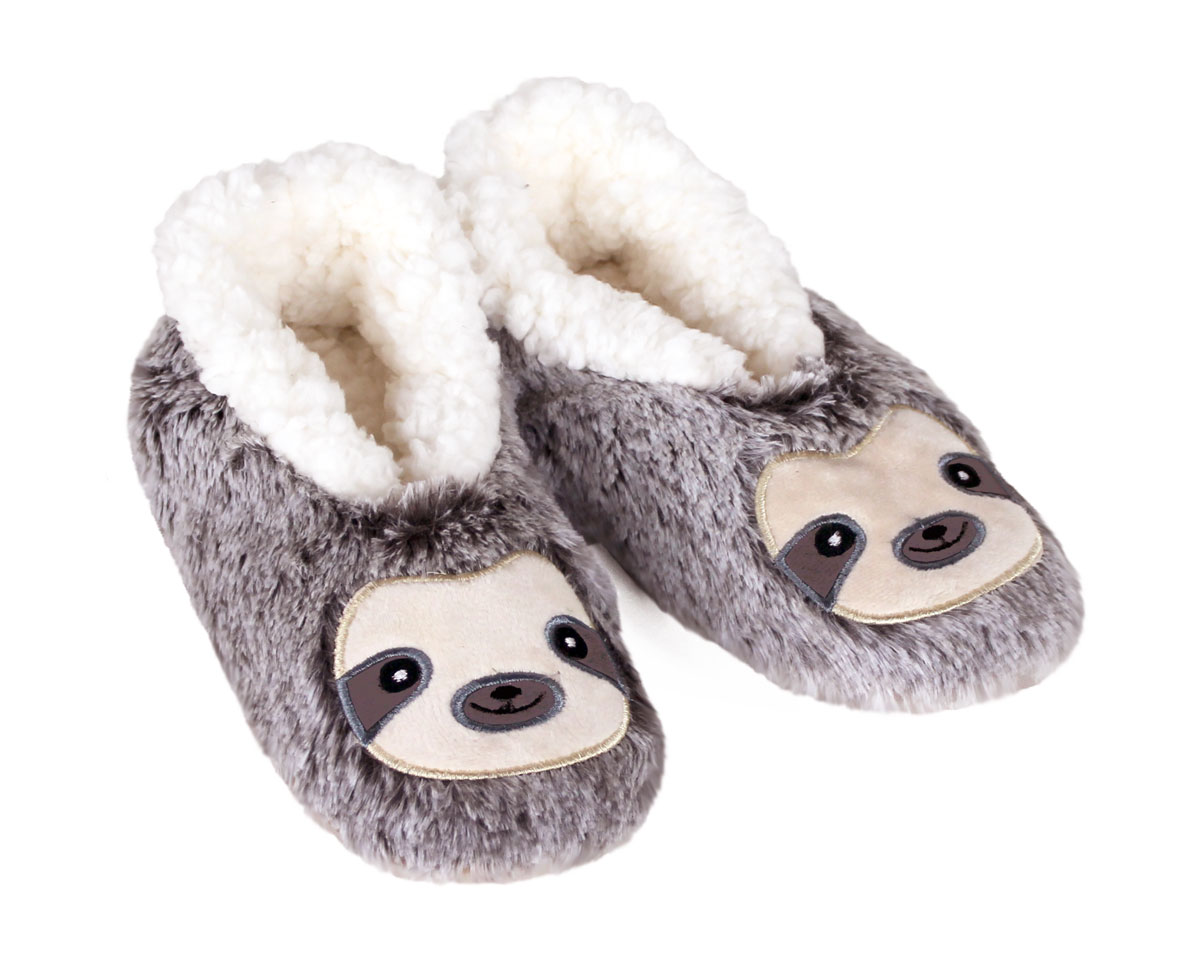 Kids Sloth Sock Slippers
