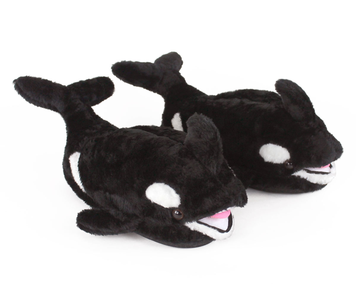 Killer Whale Orca Slippers