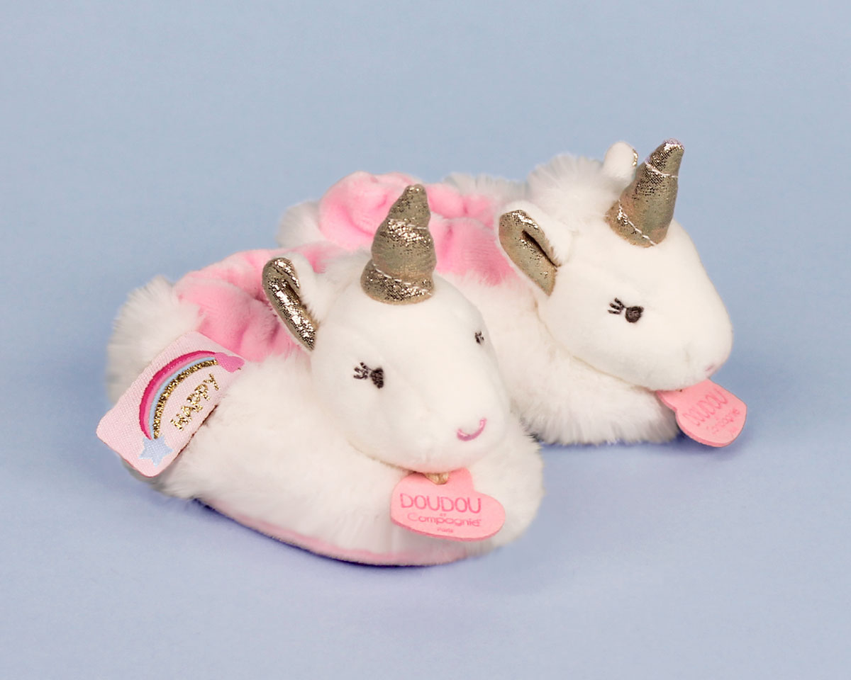 Unicorn Baby Booties 