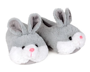 Bunny Slippers with Movable Ears – Comfy Steps