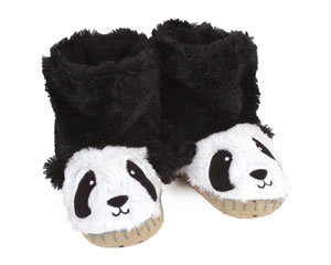 panda slipper boots