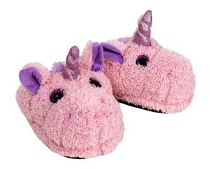 £6.99 Girls X2031 Pink Butterfly Slippers By Spot On 