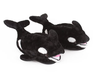 Killer whale slippers outlet