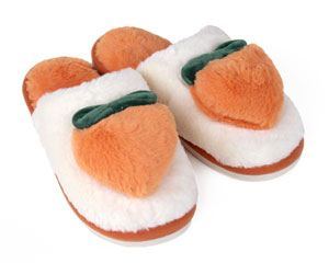 Peach Slippers
