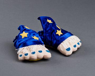 Kids Wizard Feet Slippers