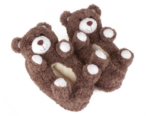 Teddy Bear Slippers