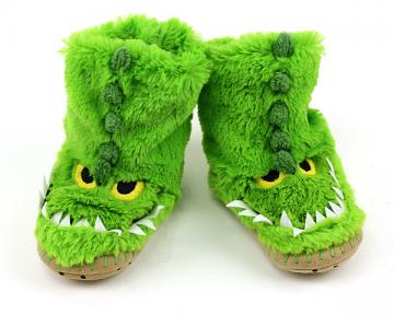 Kids Alligator Slouch Slippers